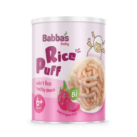 Bánh ăn dặm Babba's Malaysia cho bé 6M+ (40g)
