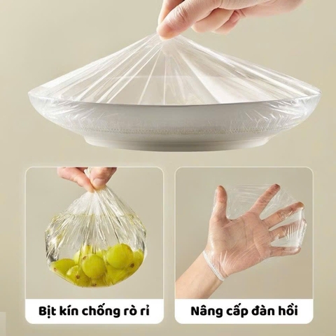 Màng bọc thực phẩm DON.X thế hệ mới dạng rút tiện lợi 100c