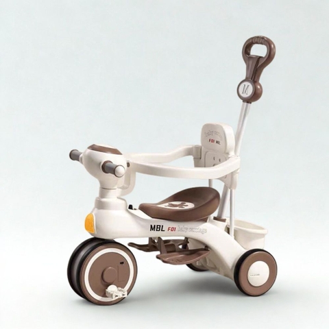 Xe đẩy kiêm xe đạp đa năng 3 bánh cho bé