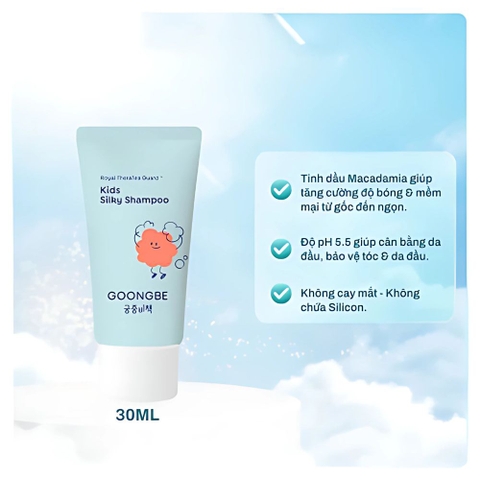 Bộ Goongbe Kids Trial Kit mini4 món cho bé 3Y+ (30ml)