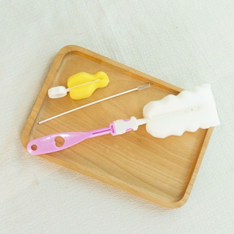 Cọ rửa bình 3 chi tiết Kamidi