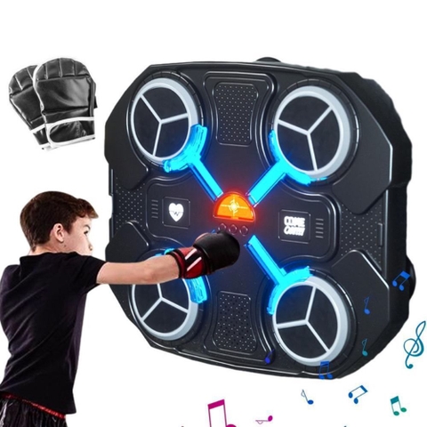 Máy tập boxing theo nhạc dán tường cho bé