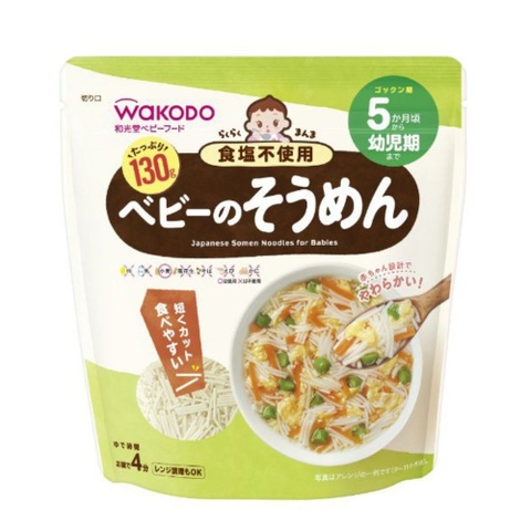 Mì Somen Udon Wakodo tách muối Nhật Bản