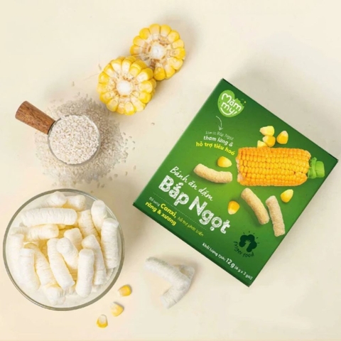 Bánh ăn dặm rau củ quả Mămmy hộp 12g