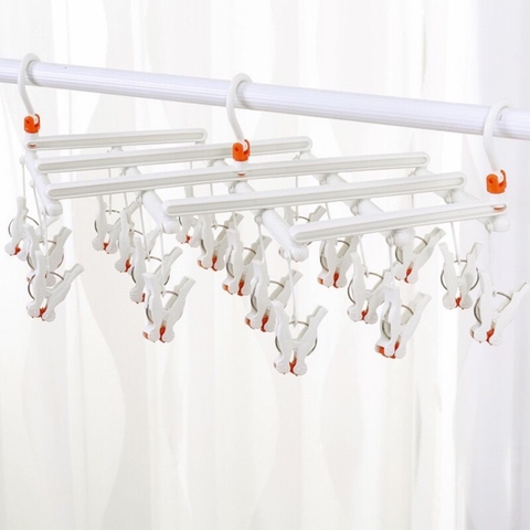 Móc ziczac nhựa gấp gọn 29 kẹp cao cấp
