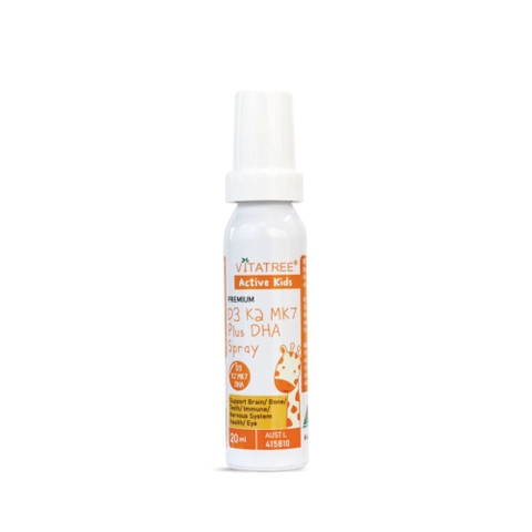 Vitamin Vitatree D3 K2 MK7 Plus DHA dạng xịt 20ml