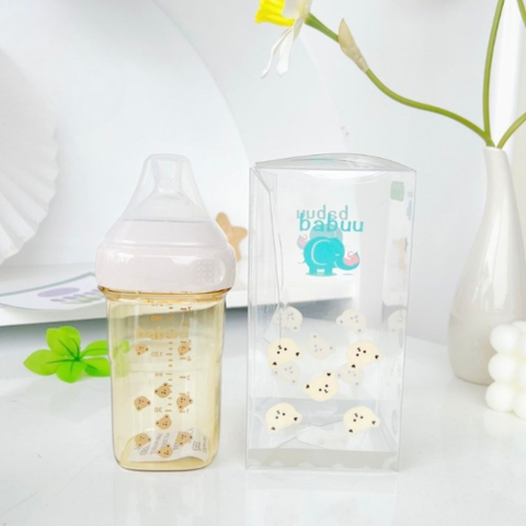 Bình sữa Babuu phiên bản hình vuông