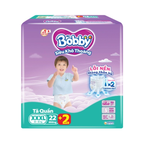 Tã quần Bobby siêu thấm