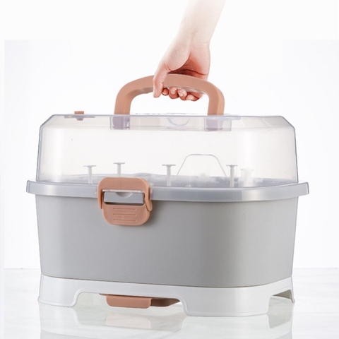 Khay úp bình sữa Supin Sasa siêu tiện lợi cho bé