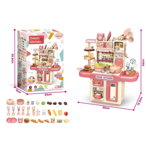 Đồ chơi bếp 2 tầng Dream Kitchen có khói cho bé