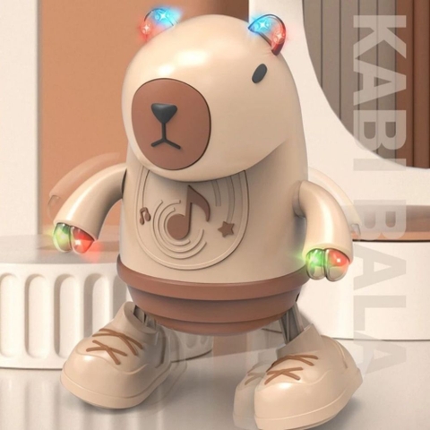 Đồ chơi Capybara nhún nhảy có nhạc đèn cho bé