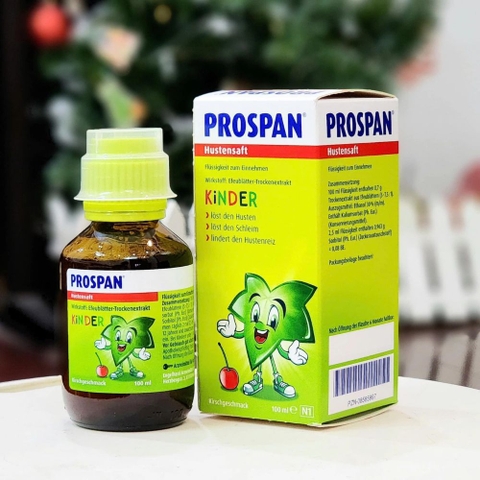 Siro ho Prospan Đức cho bé 100ml