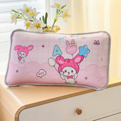 Gối lụa băng mềm mát cho bé