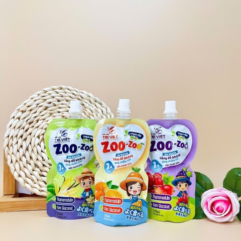 Thạch yến Zoo Zoo cho bé 1Y+ (125ml)