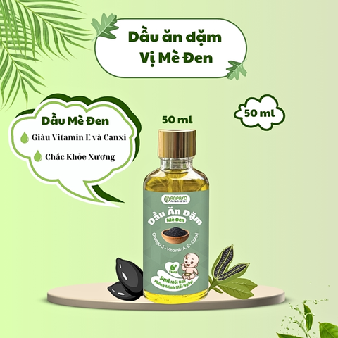 Dầu ăn dặm Anpaso 50ml cho bé 6M+