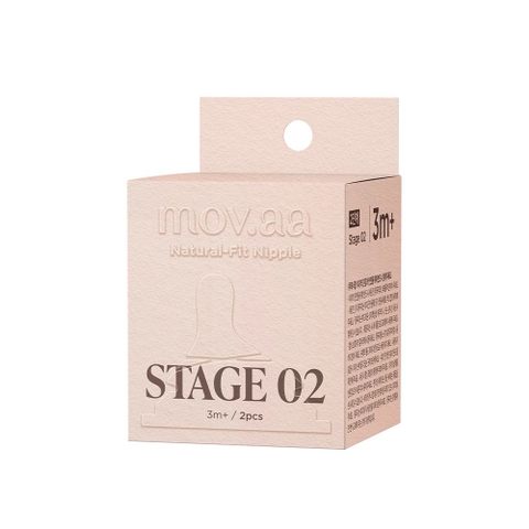 Núm bình sữa Moyuum Natural Fit Mov.aa