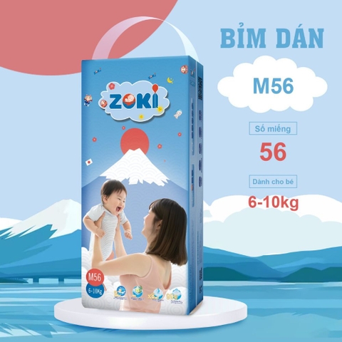 Tã bỉm Quần/Dán Zoki Nhật Bản Xanh