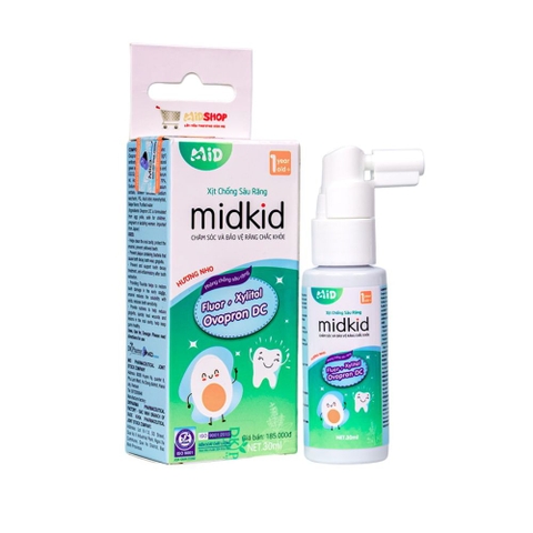 Xịt chống sâu răng cho bé MIDKID