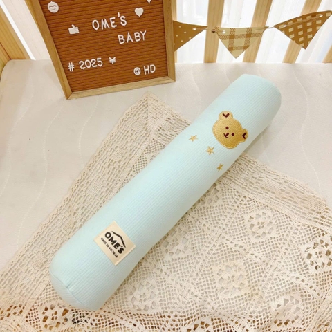 Gối ôm trần bông Hàn thêu Ome's cho bé