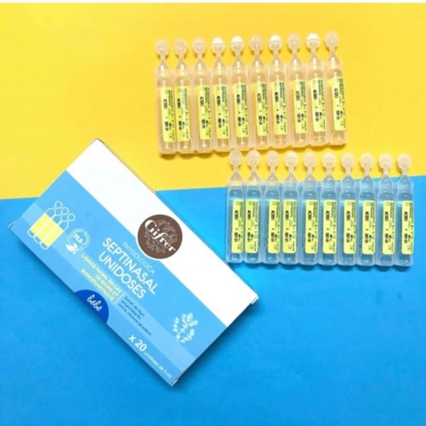 Nước muối sinh lý Gifrer tép vàng Pháp