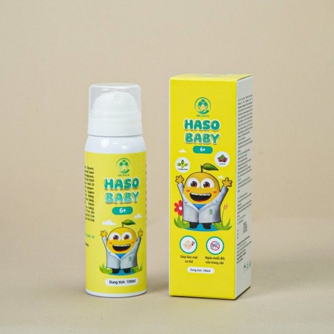 Xịt hạ sốt DrMaya Haso Baby cho bé 100ml