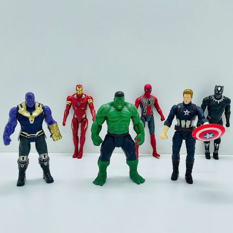 Hộp 6 mô hình siêu anh hùng Avengers
