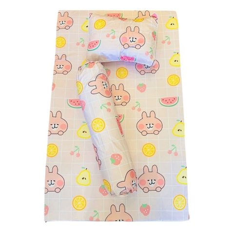 Bộ nệm gối thun 5D cao cấp cho bé