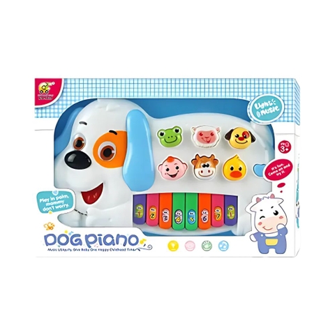 Đàn piano hình chú cún cho bé