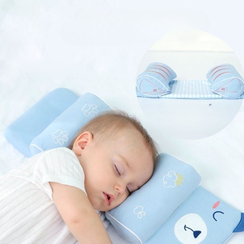 Gối chặn định hình chống méo đầu cho bé