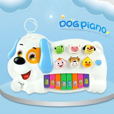 Đàn piano hình chú cún cho bé