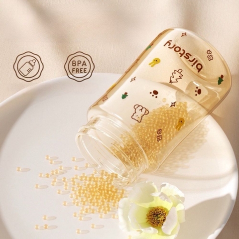 Bình tập uống nước Birstory họa tiết gấu thỏ