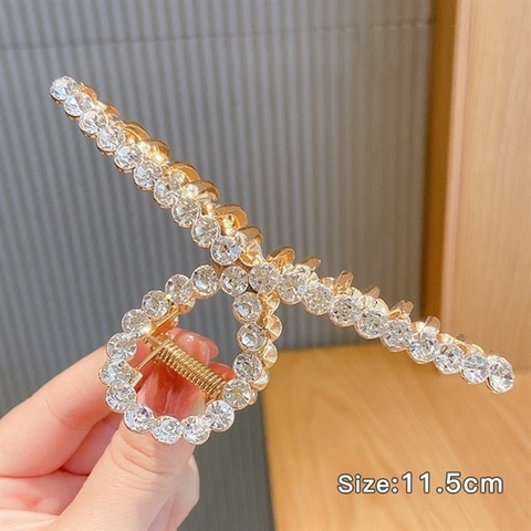 Kẹp tóc càng cua phong cách Hàn Quốc