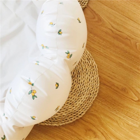 Hồ bơi mini họa tiết olive vàng cho bé