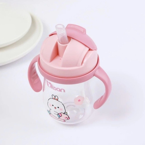 Bình nước tập hút tritan Misan cho bé 300ml