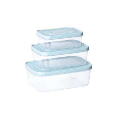 Set 3 hộp nhựa Hokori đựng thực phẩm