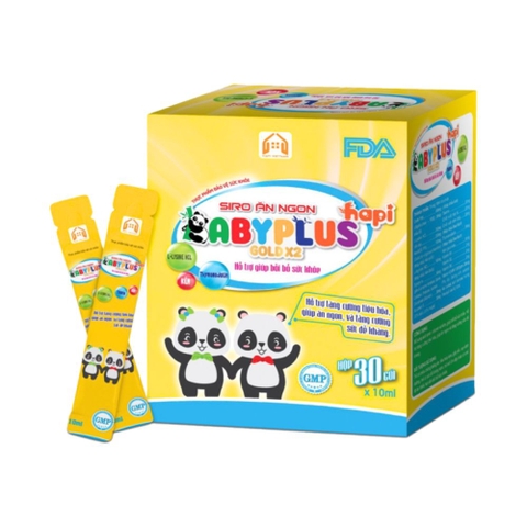 Siro ăn ngon Babyplus Hapi Gold X2