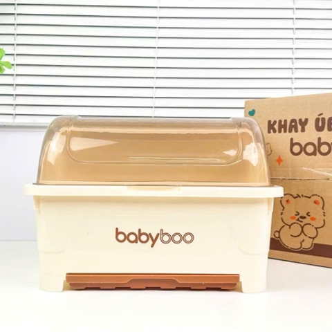 Khay úp chén bát ăn dặm Baby Boo