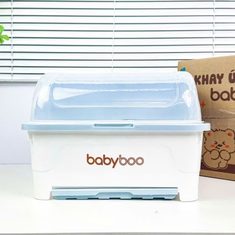 Khay úp chén bát ăn dặm Baby Boo