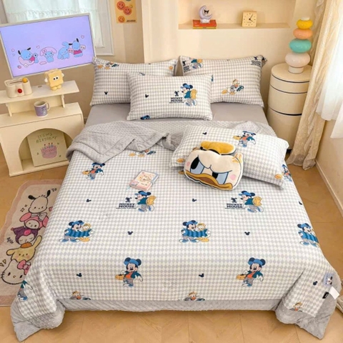 Chăn lụa hạt đậu mềm mát cho bé