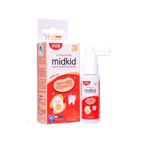 Xịt chống sâu răng cho bé MIDKID