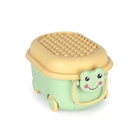 Đồ chơi lego lắp ráp kèm thùng đựng