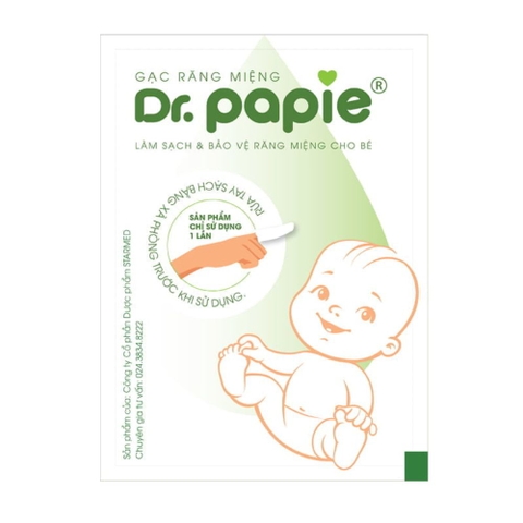 Gạc gơ lưỡi Dr Papie