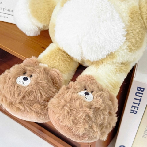 Gấu bông hình Hươu cao cổ đi dép gấu 45cm