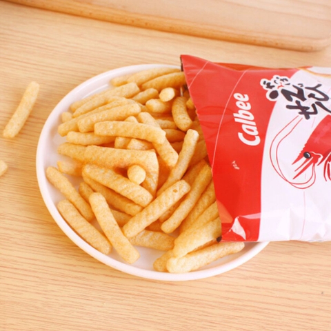 Bánh snack tôm Calbee Nhật Bản