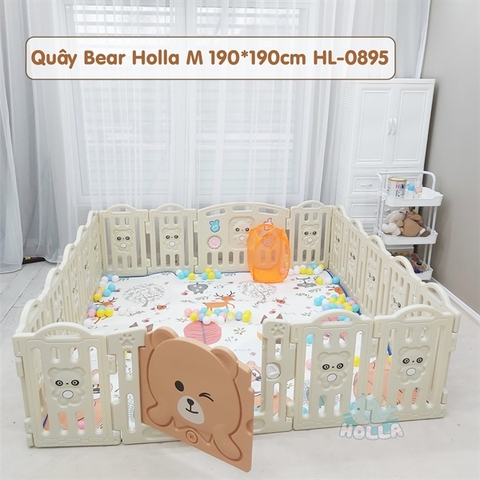 Quây nhựa Holla gấu Bear