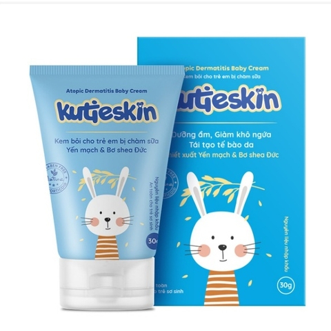Kem bôi Kutieskin hỗ trợ cho trẻ bị chàm sữa 30g
