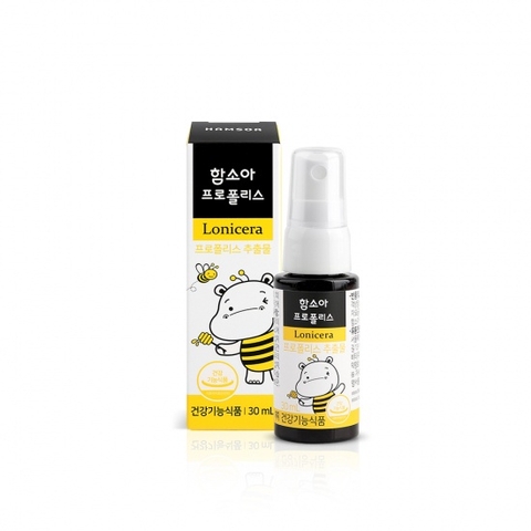 Xịt khuẩn miệng keo ong Hamsoa Propolis