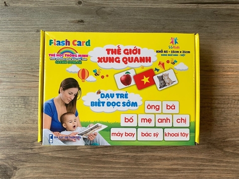 Bộ thẻ học thông minh A5