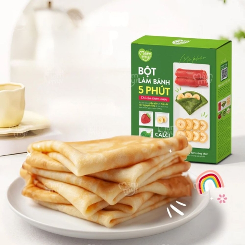 Bột làm bánh Crepe Hoa Quả Mămmy