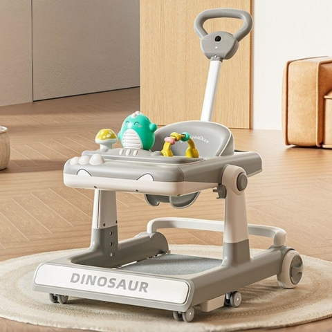 Xe tập đi chữ U đa năng hình khủng long cho bé